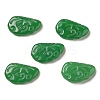 Dyed Natural Malaysia Jade Carved Cabochons G-Q192-02A-1