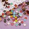 120Pcs 12 Colors Golden Plated Alloy Charms ENAM-SZ0001-64Z-5