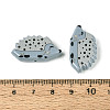 Printed Opaque Resin Beads RESI-N043-14C-3