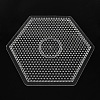 Hexagon ABC Pegboards used for 5x5mm DIY Fuse Beads X-DIY-S002-24-1
