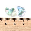 UV Plating Transparent Acrylic Beads MACR-F083-11-3