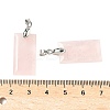 Natural Mixed Stone Faceted Pendants G-L623-03P-4