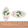 Rack Plating Alloy and Enamel Big Pendants X1-ENAM-T021-29B-3