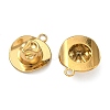 304 Stainless Steel Pendants X-STAS-P446-08G-2