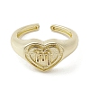 Brass Adjustable Open Rings RJEW-K257-86G-08-2