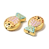 Baking Paint Glass Enamel Beads GLAA-B035-01A-3