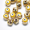 Alloy Enamel Beads ENAM-S117-01C-1