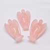 Natural  Rose Quartz Home Display Decorations X-DJEW-L009B-02-2