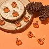 10Pcs Halloween Theme Transparent Resin Charms RESI-CJ0002-93-5
