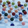   60Pcs Polymer Clay Rhinestone Beads RB-PH0001-26-4