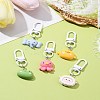 Animal Resin Pendant Decorations HJEW-FZ00014-3
