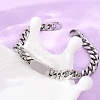 667 Stainless Steel Oval Link Bracelets BJEW-F529-11P-5