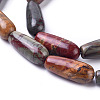 Natural Picasso Stone/Picasso Jasper Beads Strands G-D0017-05-3