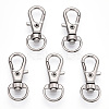 Alloy Swivel Lobster Claw Clasps X-FIND-T069-01A-P-4