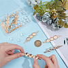 DIY Blank Dome Iron Hair Bobby Pin Making Kits DIY-GO0002-30-3