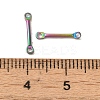 Ion Plating(IP) 304 Stainless Steel Connector Charms STAS-Q323-04C-MC-3