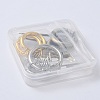 6Pcs 3 Colors Sword Alloy Shoe Charms HJEW-PH01900-5