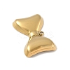 304 Stainless Steel Pendants STAS-P388-07G-2