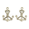 Tibetan Style Alloy Anchor Pendants LS-TIBEP-S264-AS-FF-1