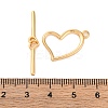 Rack Plating Eco-Friendly Brass Toggle Clasps KK-S403-15G-4