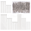 800Pcs 3 Style 304 Stainless Steel Pin STAS-PH0003-33-1