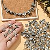 150Pcs 15 Styles Tibetan Style Alloy Spacer Beads TIBE-YW0001-59-5