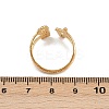 304 Stainless Steel Open Cuff Rings for Women LS-RJEW-K303-05G-3