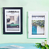 2 Sets 2 Colors Rectangle Wood Photo Frames with Hanging Hook DIY-GA0005-70-5
