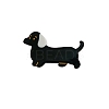 Dog Cellulose Acetate(Resin) Alligator Hair Clips PW-WG0720E-04-1