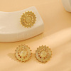 Alloy Stud Earrings & Cuff Rings FS-WGD31BF-11-1