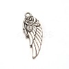 Tibetan Style Alloy Wing Pendants LS-PALLOY-ZN48529-AS-RS-1