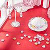 110Pcs 11 Colors Frosted Transparent Acrylic Beads OACR-TA0003-52-7