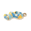 Alloy Enamel Pendants LS-PALLOY-P313-09A-G-2