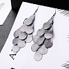 Fashionable Alloy Tassel Earrings LE0985-11-1