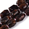 Natural Orange Garnet Beads Strands G-N362-07A-02-2
