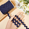 Polyester Wavy Fringe Trim OCOR-GF0003-44C-03-3