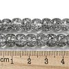 Transparent Spray Painting Crackle Glass Beads Strands GLAA-NH0001-05I-4