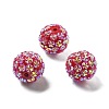 Acrylic Rhinestone Ball Beads OACR-A035-01D-1