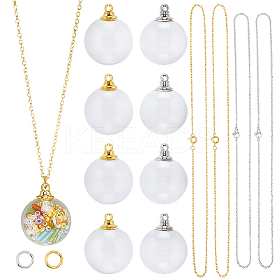 DIY Necklace Making Kits DIY-SC0030-95C-1