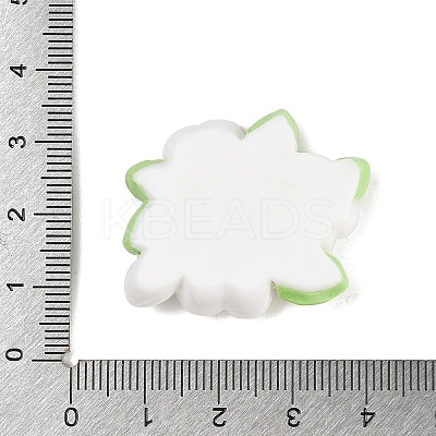Opaque Resin Cabochons CRES-D283-01G-01-1