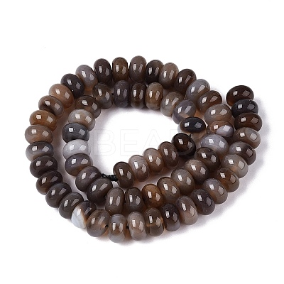 Natural Agate Beads Strands G-Q613-01E-03-1