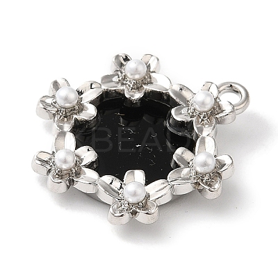 Flower Rack Plating Alloy Pendants FIND-I039-023B-P-1