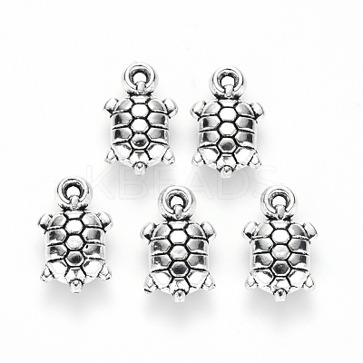 Tibetan Style Alloy Charms TIBE-S320-175AS-LF-1