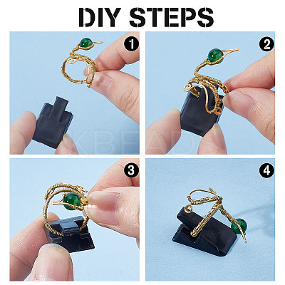 39Pcs Plastic Ring Holder KY-CP0001-03-1