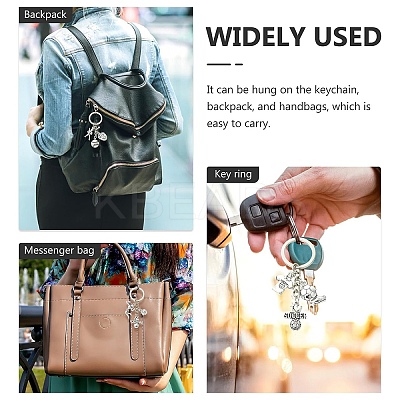 9Pcs 3 Style Sports Alloy Keychains KEYC-YW00249-1
