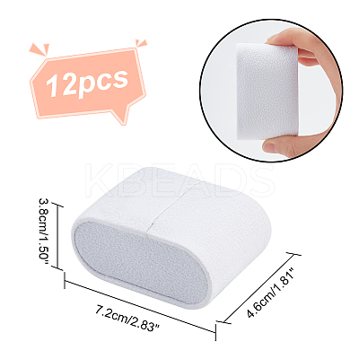 Lint Cloth Bracelet Pillow Jewelry Displays LS-BDIS-WH0008-03B-1