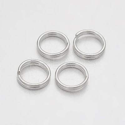 Brass Split Rings KK-E647-11S-1