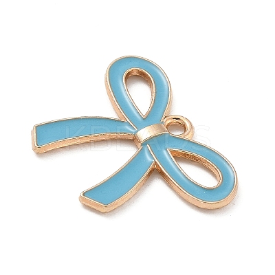 Alloy Enamel Pendants ENAM-A008-10KCG-05-1