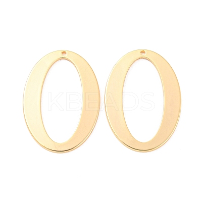 Rack Plating Brass Pendants KK-M261-33C-G-1