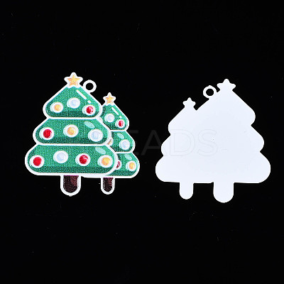 Spray Painted Brass Pendants LS-KK-Q281-003-1